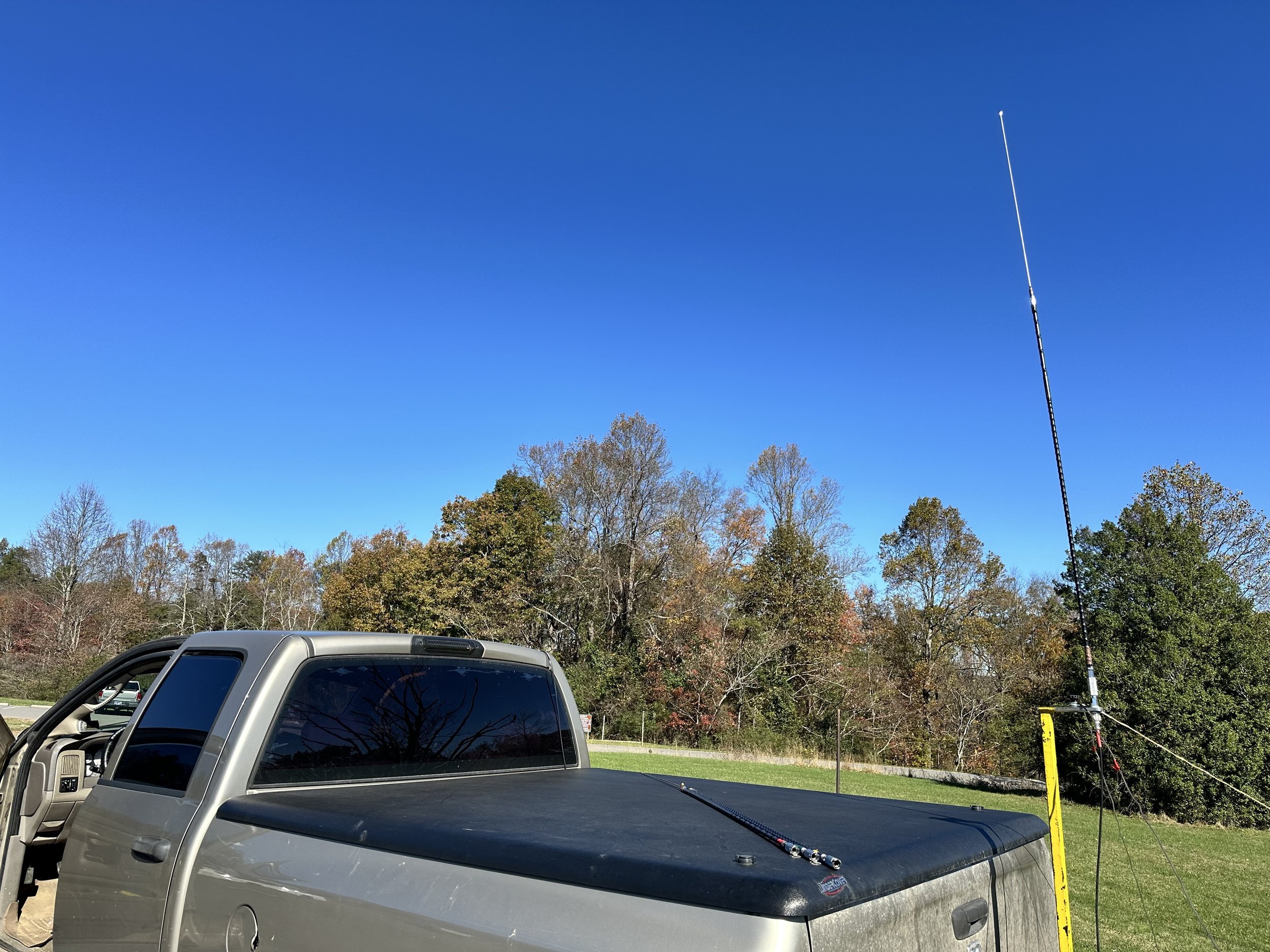 truck in parking lot